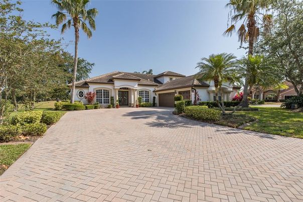 Attached, Backyard, Exterior, Facade, Mediterranean