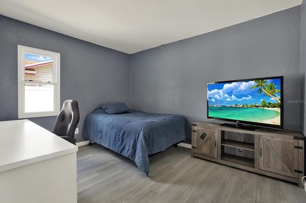 Bedroom, Home Office, Interior, Wood Texture Flooring