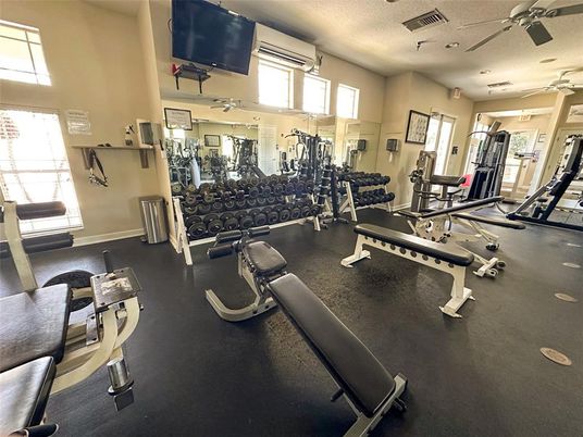 Fitness Equipment, Gym, Interior