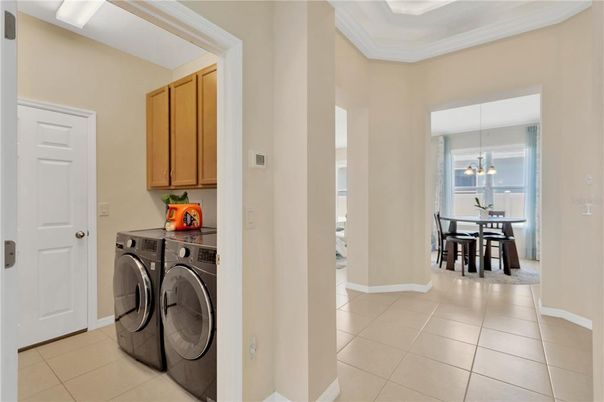 Dining room, Interior, Washer