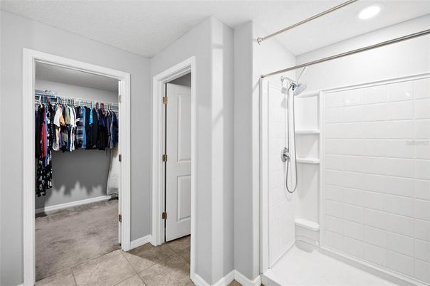 Bathroom, Interior, Recessed Lighting, Walk-in Closets