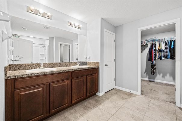 Bathroom, Dual Sink Vanities, Interior, Walk-in Closets