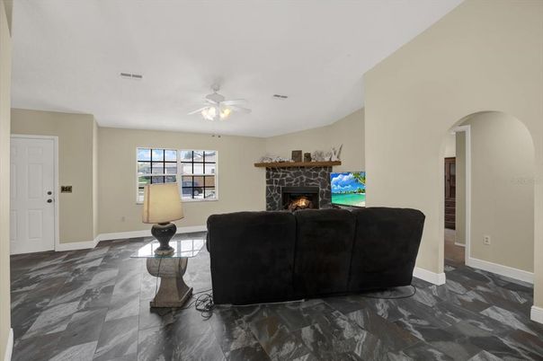 Fireplace, Interior, Living room