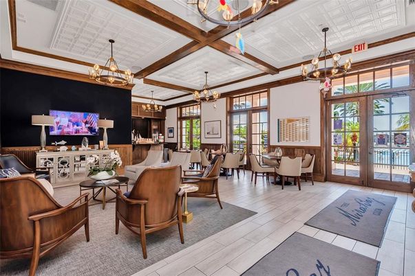 Chandelier, Dining room, Interior, Living room, Wooden Beams