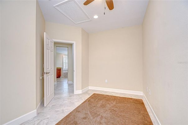 Empty room, Interior, Marble, Recessed Lighting