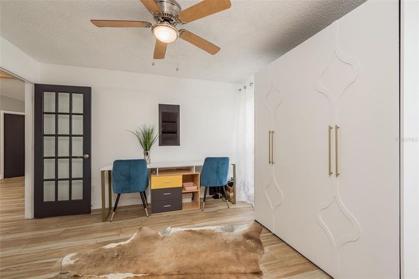 Home Office, Interior, Wood Texture Flooring
