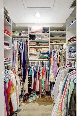 Interior, Recessed Lighting, Walk-in Closets, Wood Texture Flooring