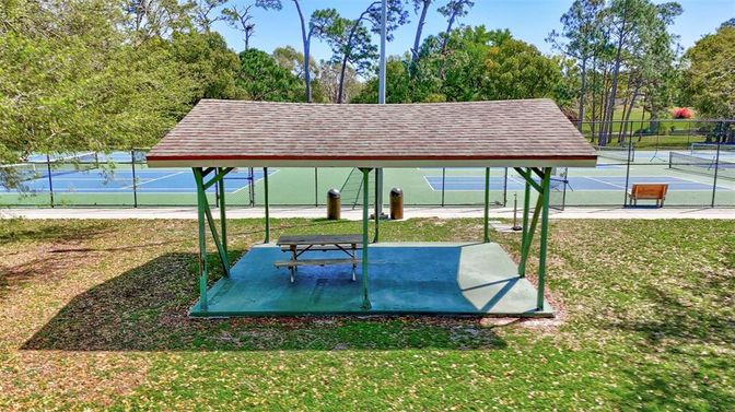 Backyard, Exterior, Tennis Courts