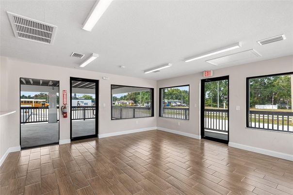 Empty room, Interior, Wood Texture Flooring