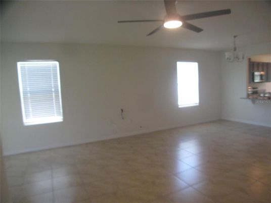 Chandelier, Empty room, Interior