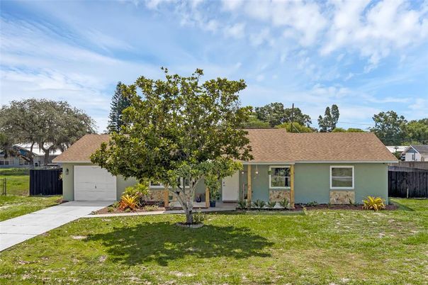 Attached, Backyard, Exterior, Facade, Ranch