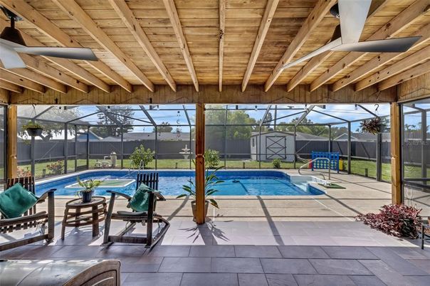 Glass Ceilings, Interior, Pool, Sun Room, Wooden Ceilings