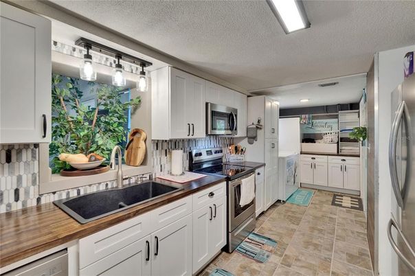 Interior, Kitchen, Stainless Steel Appliances