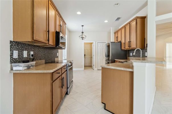 Interior, Kitchen, Pendant Lights, Recessed Lighting