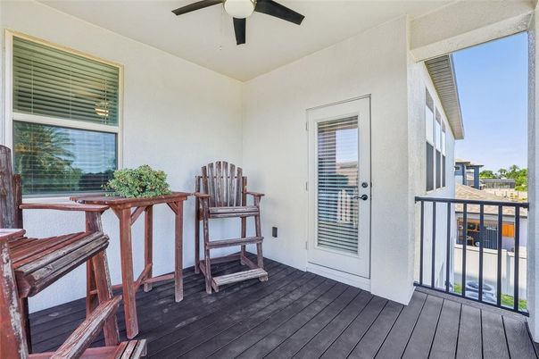 Exterior, Wood Texture Flooring