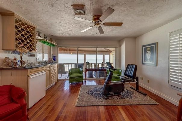 Fitness Equipment, Interior, Wood Texture Flooring