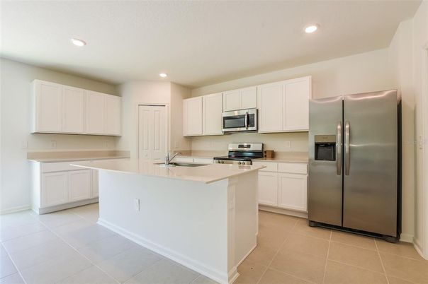 Interior, Kitchen, Recessed Lighting, Stainless Steel Appliances