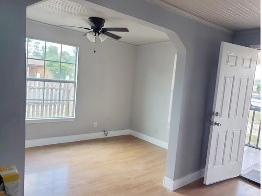 Empty room, Interior, Wood Texture Flooring