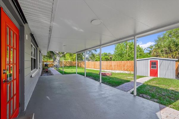Backyard, Exterior