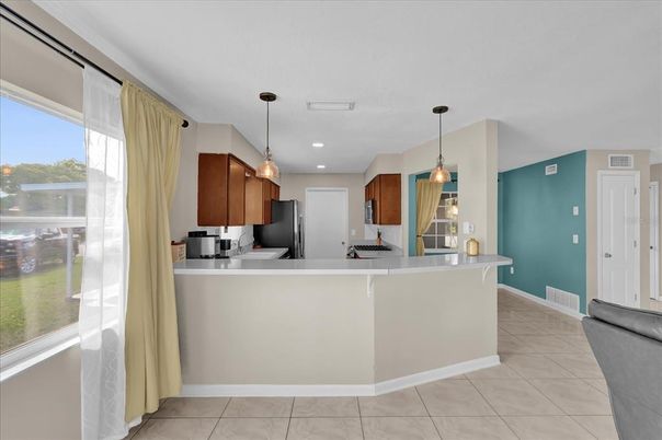Interior, Kitchen, Pendant Lights, Recessed Lighting