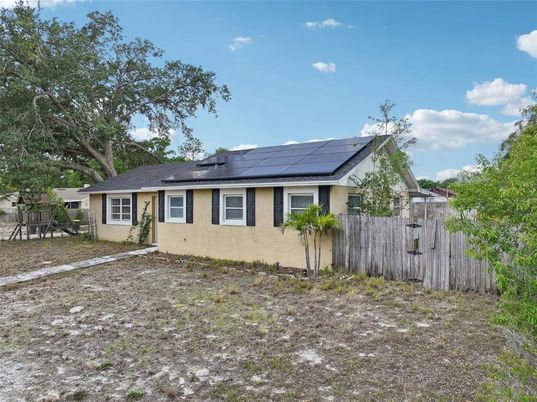Backyard, Exterior, Solar Panels