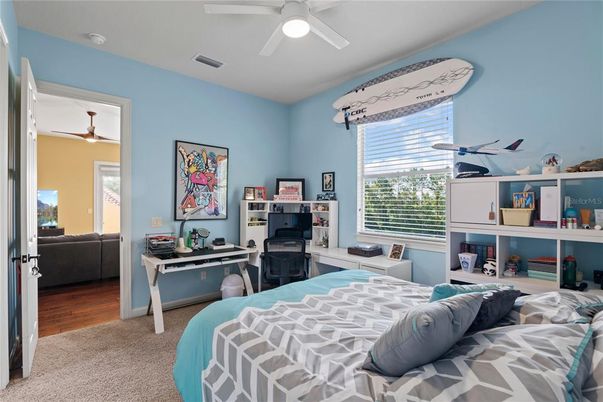 Bedroom, Home Office, Interior, Wood Texture Flooring