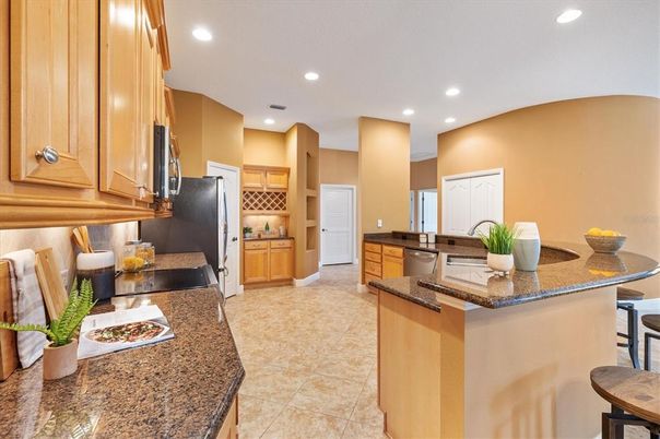 Interior, Kitchen, Recessed Lighting, Stainless Steel Appliances