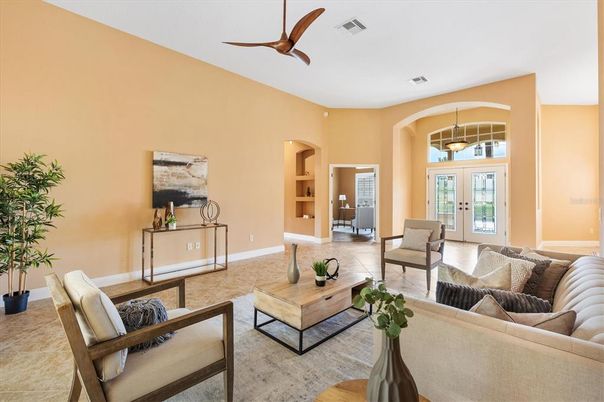 Interior, Living room, Pendant Lights