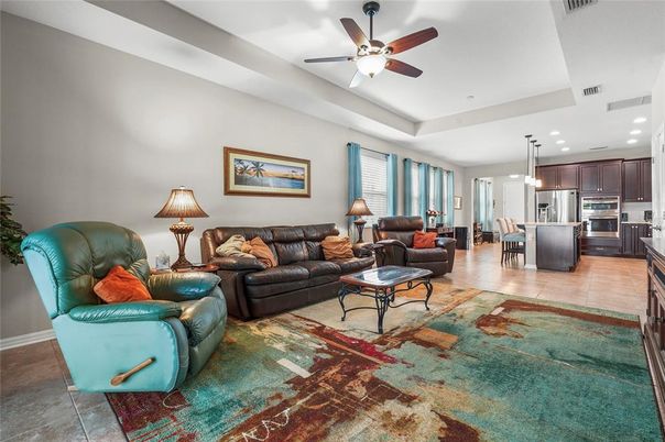 Interior, Kitchen, Living room, Pendant Lights, Recessed Lighting, Stainless Steel Appliances