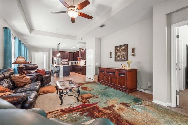 Interior, Kitchen, Living room, Pendant Lights, Recessed Lighting, Stainless Steel Appliances