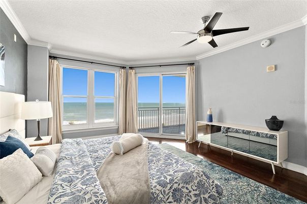 Bedroom, Interior, Water, Wood Texture Flooring