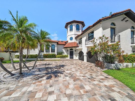 Backyard, Exterior, Facade, Spanish Mediterranean