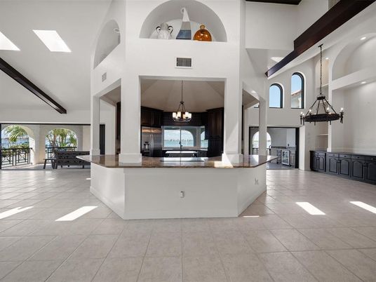 Chandelier, Interior, Kitchen, Pendant Lights, Recessed Lighting