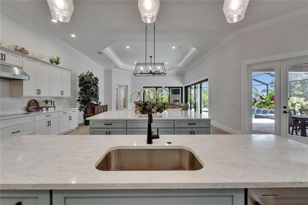 Interior, Kitchen, Pendant Lights, Recessed Lighting