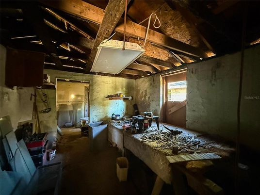 Interior, Wooden Beams