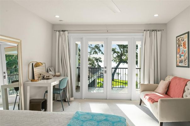 Bedroom, Home Office, Interior, Recessed Lighting