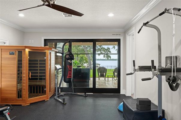 Fitness Equipment, Interior, Recessed Lighting