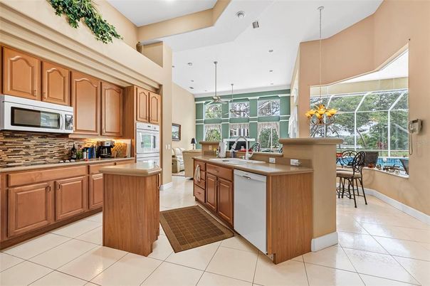 Dining room, Interior, Kitchen, Pendant Lights, Recessed Lighting