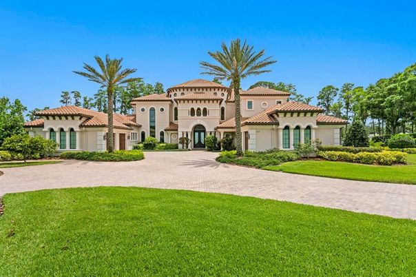 Backyard, Exterior, Facade, Mediterranean