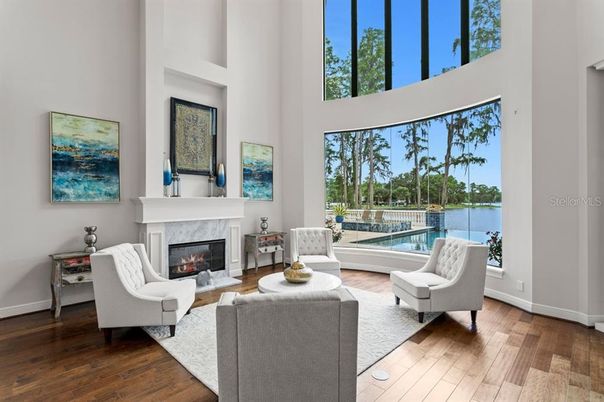 Fireplace, Interior, Living room, Wood Texture Flooring