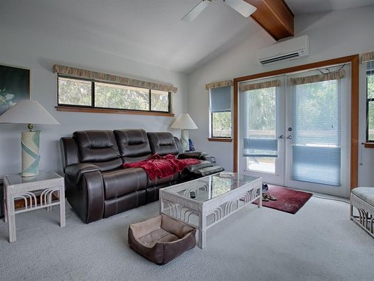 Interior, Living room, Wooden Beams