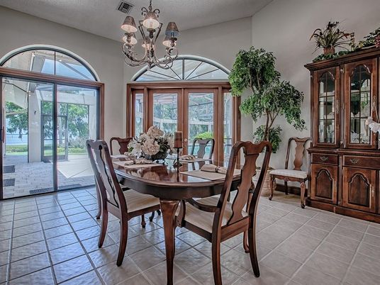 Chandelier, Dining room, Interior