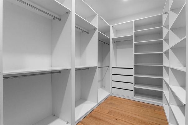 Interior, Recessed Lighting, Walk-in Closets, Wood Texture Flooring