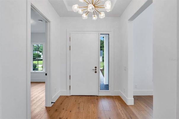 Interior, Pendant Lights, Wood Texture Flooring