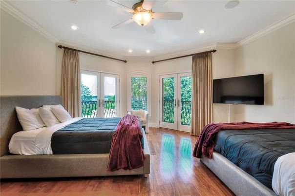 Game Room, Interior, Recessed Lighting, Wood Texture Flooring