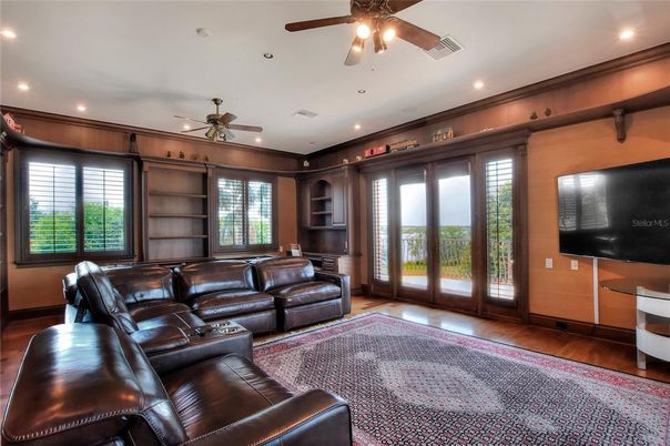 Interior, Walk-in Closets, Wood Texture Flooring, Wooden Walls
