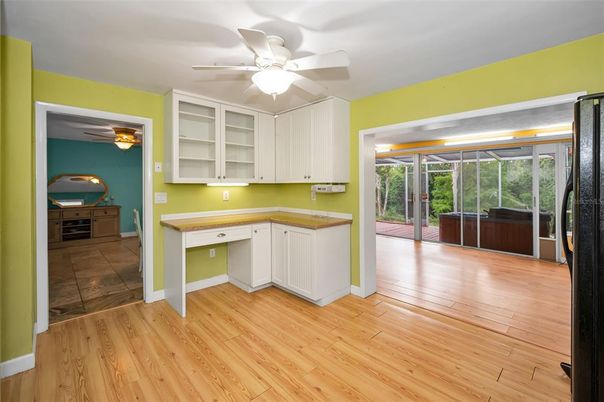 Interior, Sun Room, Wood Texture Flooring