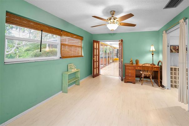 Home Office, Interior, Wood Texture Flooring