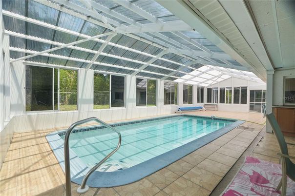 Glass Ceilings, Interior, Pool, Sun Room