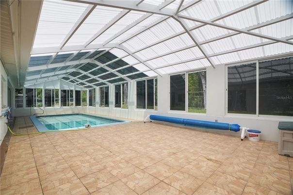 Glass Ceilings, Interior, Pool, Sun Room